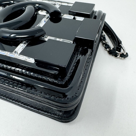 Chanel Crystal & Plexiglass Boy Brick Flap Bag - Picture 10 of 10